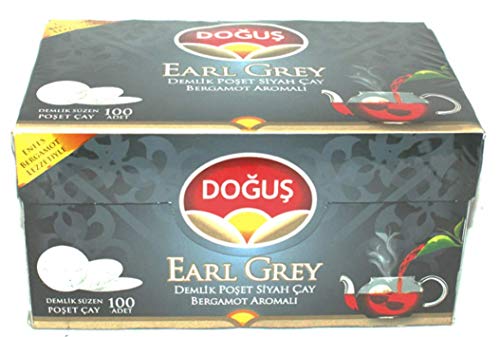 Earl Grey 100 Pads Beutel Schwarztee - Dogus Türkischer schwarzer Tee - 2er Pack Earl Grey 100 Pads Beutel Schwarztee - Dogus Türkischer schwarzer Tee - 2er Pack von Doğuş