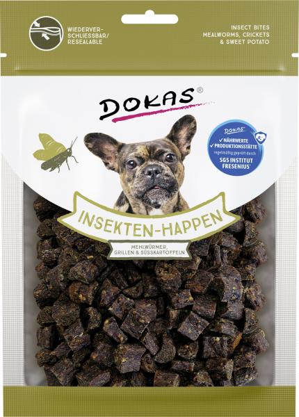 Dokas Insekten-Happen Mehlwürmer, Grillen & Süßkartoffeln von Dokas