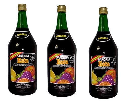 3 Flaschen Sangria Esta a 1500ml 7% Vol. Moreno aus Spanien von Doktor