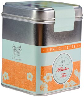 Dolcana Früchtetee Karamel/Vanille, 1-er Pack (1 x 200 g Dose) von Dolcana