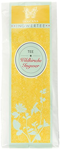 Dolcana Ingwer-Tee Früchtetee Wildkirsche /Ingwer, 1er Pack (1 x 100 g Packung) von Dolcana