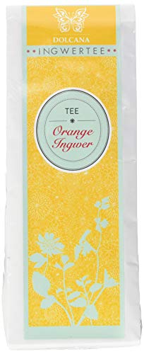 Dolcana Ingwer-Tee Rotbusch Orange/Ingwer, 1er Pack (1 x 100 g Packung) von Dolcana
