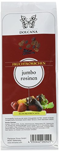 Dolcana Schokofrchte - Jumbo Rosinen, 3er Pack (3 x 150 g Packung) von Dolcana