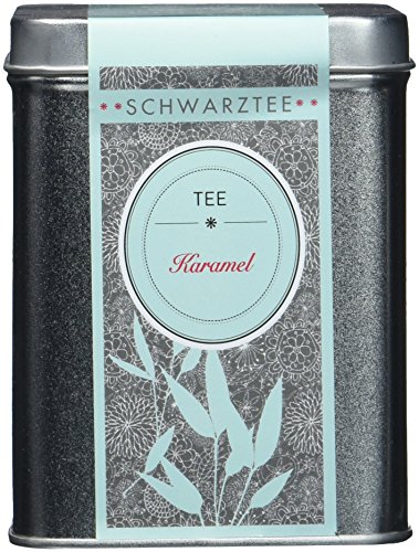 Dolcana Schwarztee Karamel, 1-er Pack (1 x 200 g Dose) von Dolcana