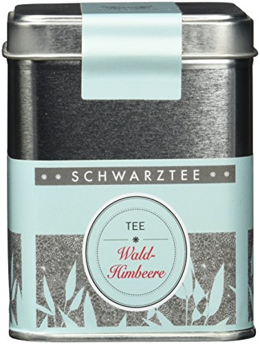 Dolcana Schwarztee Wald-Himbeere, 1-er Pack (1 x 100 g Dose) von Dolcana