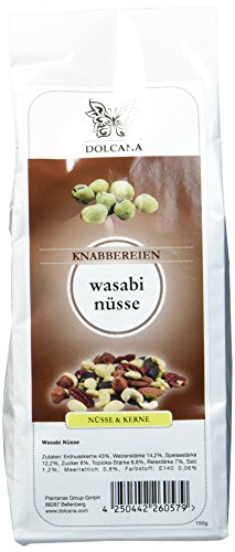 Dolcana Wasabi Nüsse, 2er Pack (2x 150 g Packung) von Dolcana
