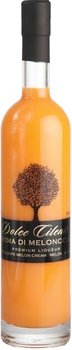 Meloncello Creme Likör 700ml - Dolce Cilento Italienischer Cantaloupe Melonen Creme Likör (3 Medaillen) von Dolce Cilento