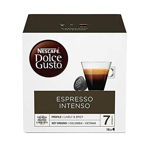Nescafe Dolce Gusto Ground Coffee, Espresso Intenso, 16 Count by Nescafe Dolce Gusto von NESCAFÉ Dolce Gusto