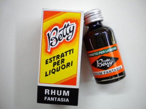 Betty Gusto Rhum Likör-Extrakt für 1 Liter von Dolce e Salato