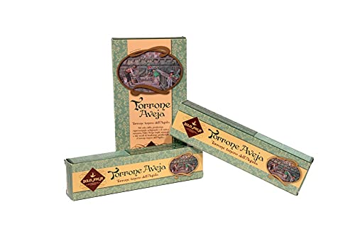 Dolci Aveja - 4x200gr Handwerklich Hergestellter zarter Nougat aus Aquila mit Schokolade, Haselnüssen und Honig von Dolci Aveja