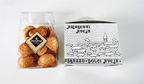 Geschenkpackung - Amaretti - Mandelkekse - 350 gr - Dolci Aveja von Dolci Aveja