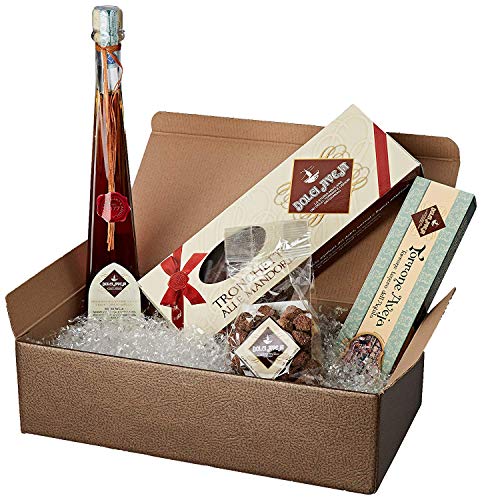 Geschenkpackung Meraviglia - Knusprige Brötchen mit Schokolade, Haselnüssen, Mandeln und Rosinen 500g...- Dolci Aveja von Dolci Aveja
