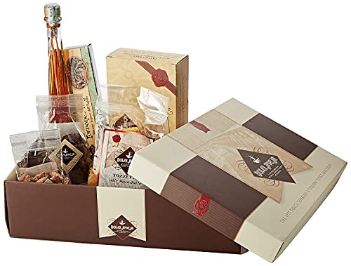 Geschenkpackung Sensoriale - Gemischtes Gebäck mit Mandeln und Haselnüssen 400g... - Dolci Aveja von Dolci Aveja