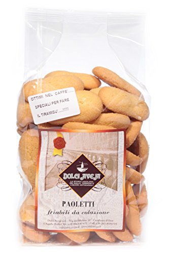 Paoletti - NO MILK Biscuits - 400 gr - Dolci Aveja von Dolci Aveja
