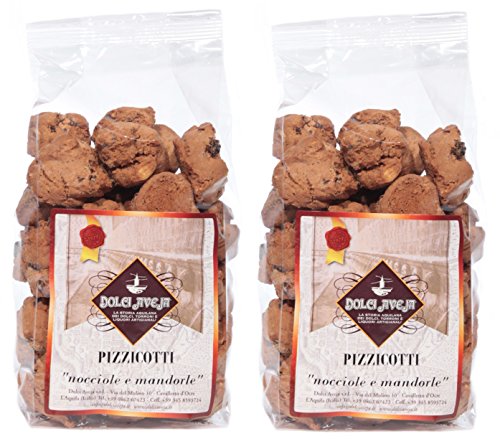 Pizzicotti - Almond and Nuts Biscuits - 2x350 gr - Dolci Aveja von Dolci Aveja