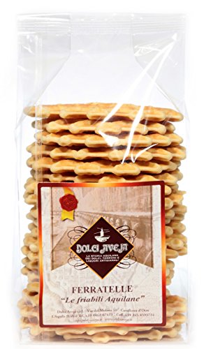 Traditional Abruzzo Ferratelle fancy biscuits - 400 gr - Dolci Aveja von COXZD
