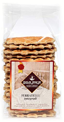 Traditional Abruzzo Ferratelle fancy spelt Biscuits - 400 gr - Dolci Aveja Traditional Abruzzo Ferratelle fancy spelt Biscuits - 400 gr - Dolci Aveja von Dolci Aveja