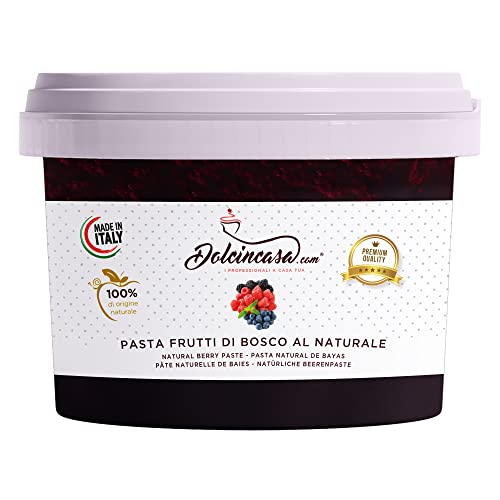 Dolcincasa.com Beeren aromatisiert Paste Ideal für Eis und Gebäck 500gr Dolcincasa.com Beeren aromatisiert Paste Ideal für Eis und Gebäck 500gr von Dolcincasa.com