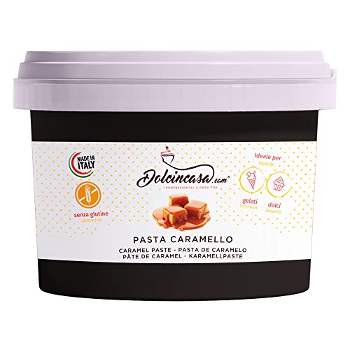 Dolcincasa.com Eiscreme-Paste mit Karamell-Geschmack für Kuchen Gebäck Home und Professional Use 200 gr Dolcincasa.com Eiscreme-Paste mit Karamell-Geschmack für Kuchen Gebäck Home und Professional Use 200 gr von Dolcincasa.com