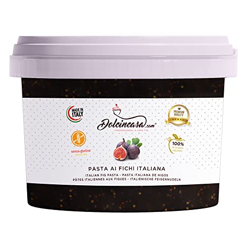 Dolcincasa.com Feigen aromatisiert Ice Cream Paste Gluten Free Ready to Use Unique Flavor Fusion Paste für Gebäck Ideal für den privaten und professionellen Einsatz 200 gr von Dolcincasa.com