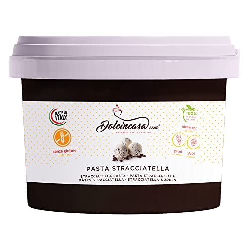 Dolcincasa.com Straciatella Flavoured Paste Ideal for Ice Cream Pastry Garnishing Cakes Gluten Free 500gr Dolcincasa.com Straciatella Flavoured Paste Ideal for Ice Cream Pastry Garnishing Cakes Gluten Free 500gr von Dolcincasa.com