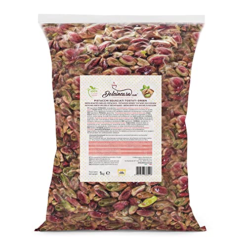 Dolcincasa.com Ungeschälte geröstete Pistazien Ungesalzene Nüsse Ideal für Gebäck Desserts und Eiscremes 1Kg Dolcincasa.com Ungeschälte geröstete Pistazien Ungesalzene Nüsse Ideal für Gebäck Desserts und Eiscremes 1Kg von Dolcincasa.com