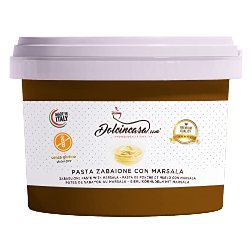 Dolcincasa.com Zabaione e Marsala Paste Ideal für Speiseeis Gebäck Desserts 200g Dolcincasa.com Zabaione e Marsala Paste Ideal für Speiseeis Gebäck Desserts 200g von Dolcincasa.com