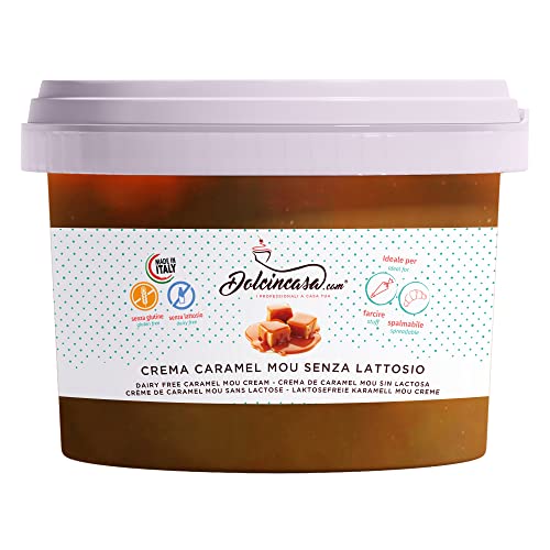 Karamell-Mou-Sahne Aufstrich gebrauchsfertig lecker weich vielseitig zu Hause oder im professionellen Umfeld Laktose- und glutenfrei Desserts Garnierung 500 g Packung Karamell-Mou-Sahne Aufstrich gebrauchsfertig lecker weich vielseitig zu Hause oder im professionellen Umfeld Laktose- und glutenfrei Desserts Garnierung 500 g Packung von Dolcincasa.com