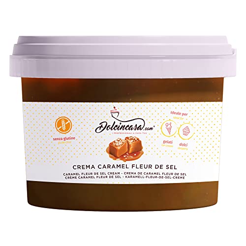 Karamellcreme Aufstrich Toppings Gut zum Füllen von Torten Gebäck Dessert Brot Dekorationen Gebrauchsfertig Leckerer Snack Glutenfrei für Zuhause oder Profi 500g Packung von Dolcincasa.com