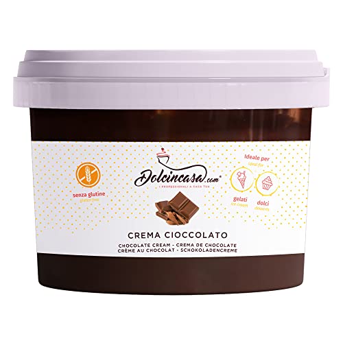 Prestige Schokoladencreme zum Überziehen Füllen Aromatisieren Überziehen Profitelores Ganache Butter Gebäck Schmelzen Privater und professioneller Gebrauch Gluten Palmölfreies Produkt 500g Packung von Dolcincasa.com