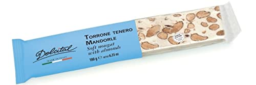 Italienische Torrone - Mandorle, Mandel, weicher Riegel, 180g von Dolcital s.r.l