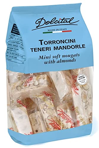 Dolcital Torroncini Teneri Beutel, geröstete Mandel, weich, 130 g (1 Stück) von Dolcital
