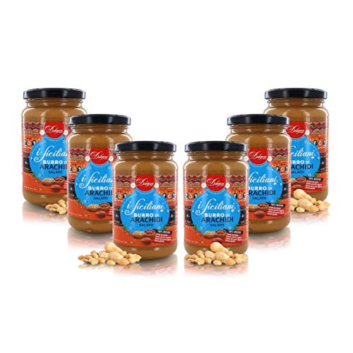 Gesalzene Erdnussbutter, ''I Siciliani'', Aus Italien, 6 Stk. x 375-Gramm-Glas Gesalzene Erdnussbutter, ''I Siciliani'', Aus Italien, 6 Stk. x 375-Gramm-Glas von Dolgam