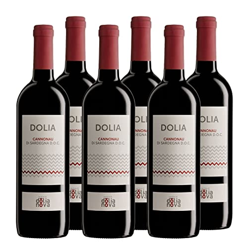 Cannonau di Sardegna DOC "Dolia" Rotwein Sardinien trocken (6 x 0.75l) von Dolianova