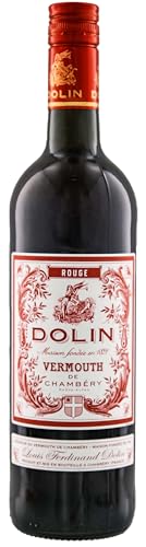 Dolin I Vermouth de Chambéry Rouge I 750 ml Flasche I 16,00% Volume I Wermut aus Frankreich von Dolin
