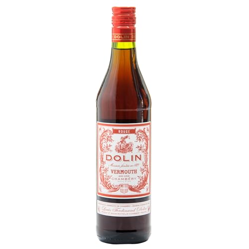 Dolin I Vermouth de Chambéry Rouge I 750 ml Flasche I 16,00% Volume I Wermut aus Frankreich von Dolin