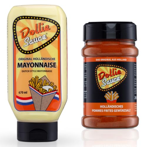 Dollie Sauce Holland Pommes Frites Set - Fritten wie in Holland mit Mayo und Gewürz Dollie Sauce Holland Pommes Frites Set - Fritten wie in Holland mit Mayo und Gewürz von Dollie Sauce