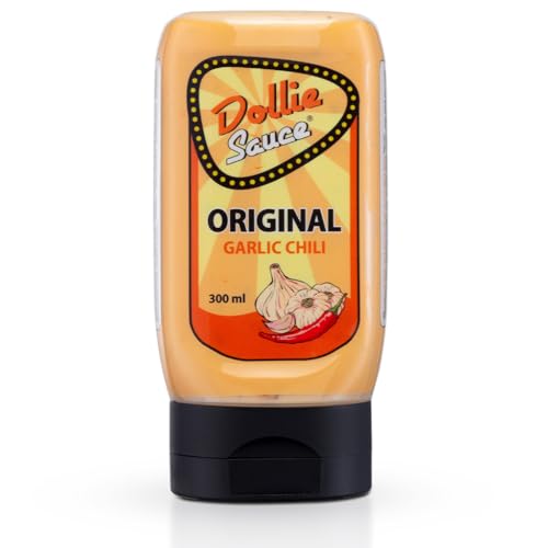 Dollie Sauce Original, Garlic Chili, Holländische Sauce für BBQ, Burger, Sandwich, Pommes, 300ml (Original) Dollie Sauce Original, Garlic Chili, Holländische Sauce für BBQ, Burger, Sandwich, Pommes, 300ml (Original) von Dollie Sauce
