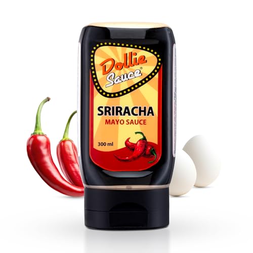 Dollie Sauce Sriracha Mayo - würzige & cremige leicht scharfe Mayo Sauce mit Chili/ 300ml Dollie Sauce Sriracha Mayo - würzige & cremige leicht scharfe Mayo Sauce mit Chili/ 300ml von Dollie Sauce