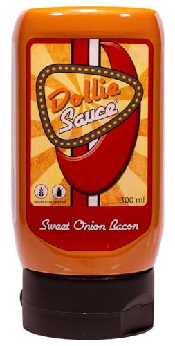 Dollie Sauce Sweet Onion Bacon, Holländische Sauce für BBQ, Burger, Sandwich, Dip, 300ml von Dollie Sauce