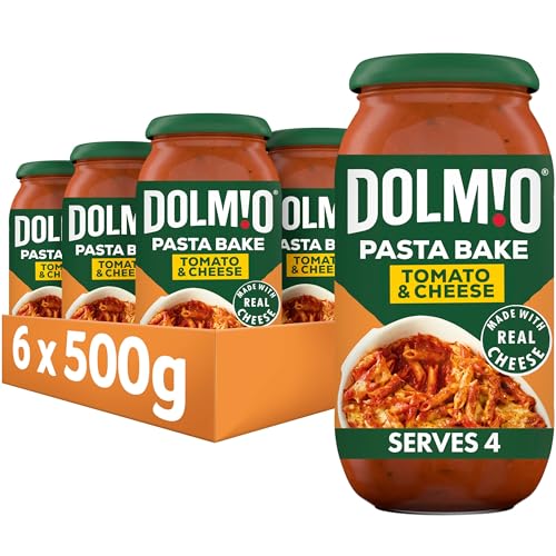 Dolmio Dosensoßen (Tomaten- und Käsepasta-Backen, 2 x 500 g) von Dolmio