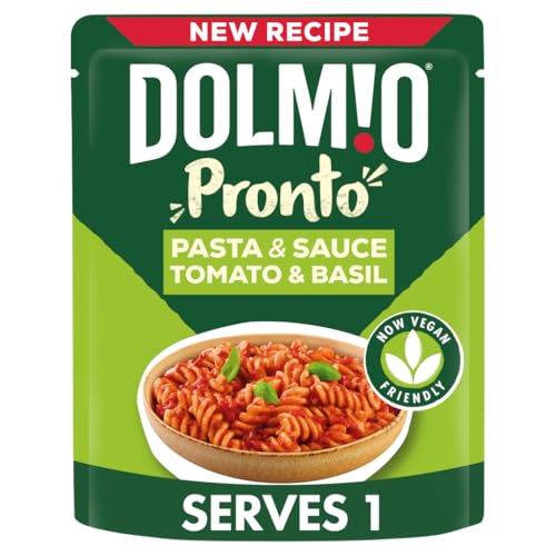 Dolmio Pasta Pronto serviert eine mit Tomate und Basilikum 200g von DOLMIO