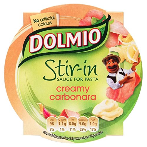 Dolmio Stir-in Sauce - Creamy Carbonara (150g) - Packung mit 2 von DOLMIO