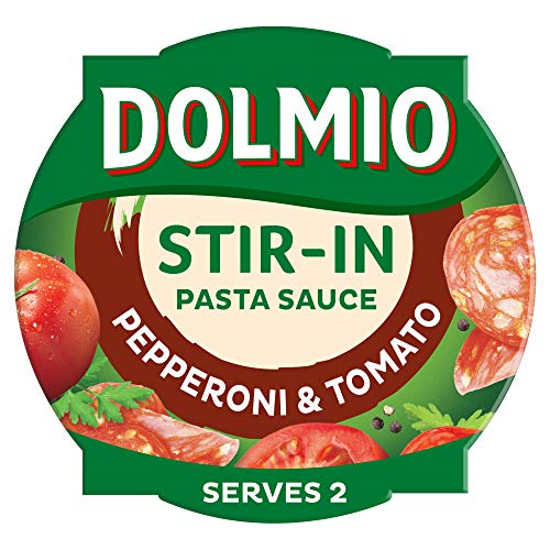 Dolmio Stir-in Sauce - Spicy Peperoni und Tomaten (150 g) - Packung mit 6 von DOLMIO