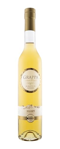 Dolomiti Grappa Riserva │ Handwerklich hergestellter italienischer Tresterbrand │Grappa im Eichenfass gereift │Für Geniesser von außergewöhnlichem Grappa │ 500ml │40% Vol. Dolomiti Grappa Riserva │ Handwerklich hergestellter italienischer Tresterbrand │Grappa im Eichenfass gereift │Für Geniesser von außergewöhnlichem Grappa │ 500ml │40% Vol. von DOLOMITI ALPENFEINKOST