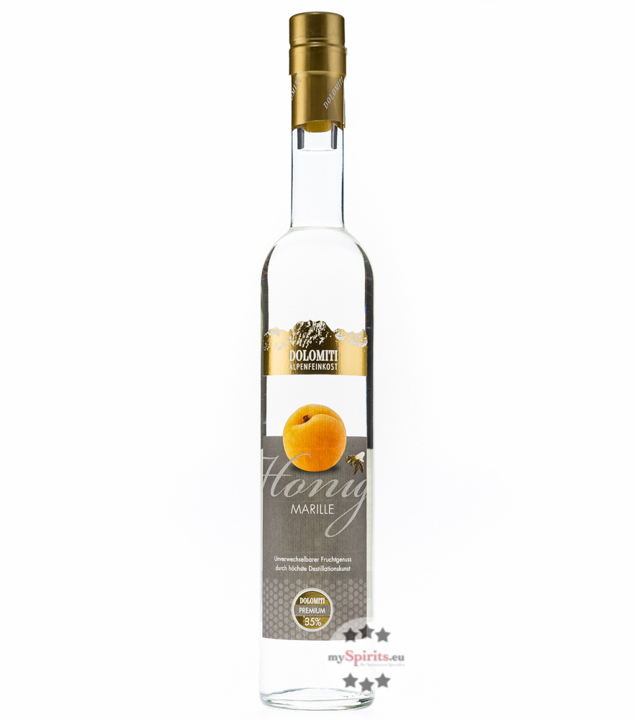 Dolomiti Honig Marille - Premium (35 % Vol., 0,5 Liter) von Dolomiti Alpenfeinkost