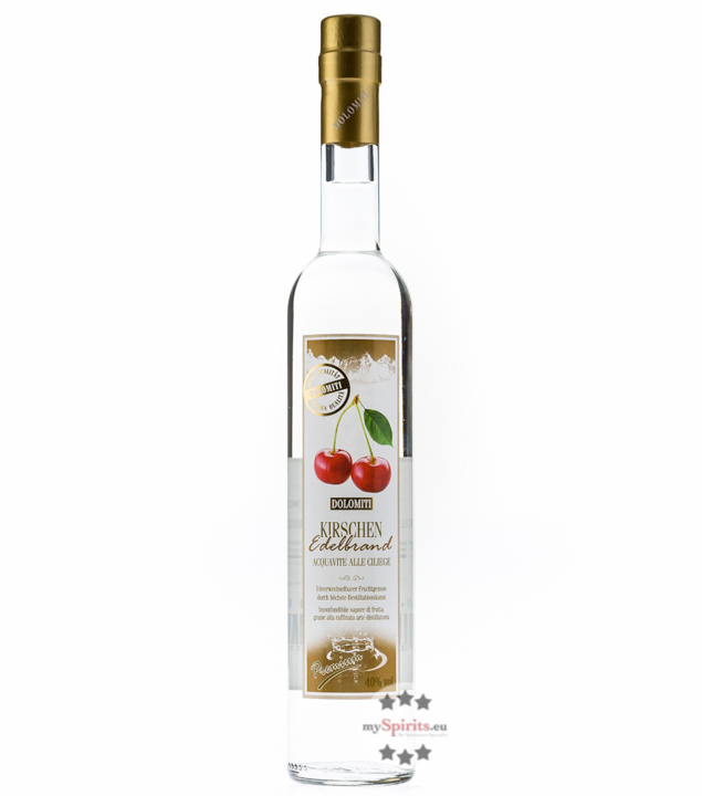 Dolomiti Kirschen Edelbrand (40 % Vol., 0,5 Liter) von Dolomiti Alpenfeinkost