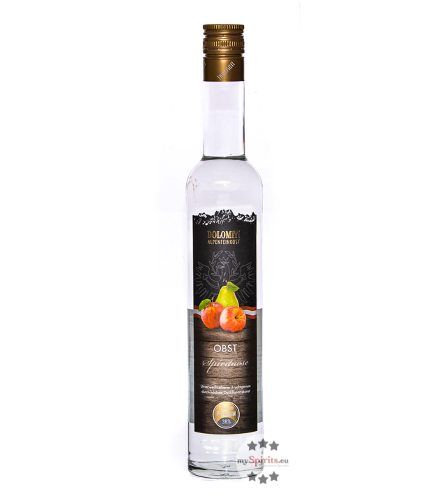 Dolomiti Obstschnaps  (38 % Vol., 0,5 Liter) von Dolomiti Alpenfeinkost