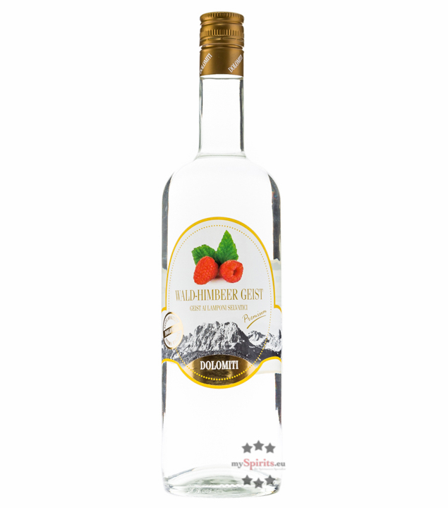 Dolomiti Waldhimbeer Geist (40 % Vol., 1,0 Liter) von Dolomiti Alpenfeinkost