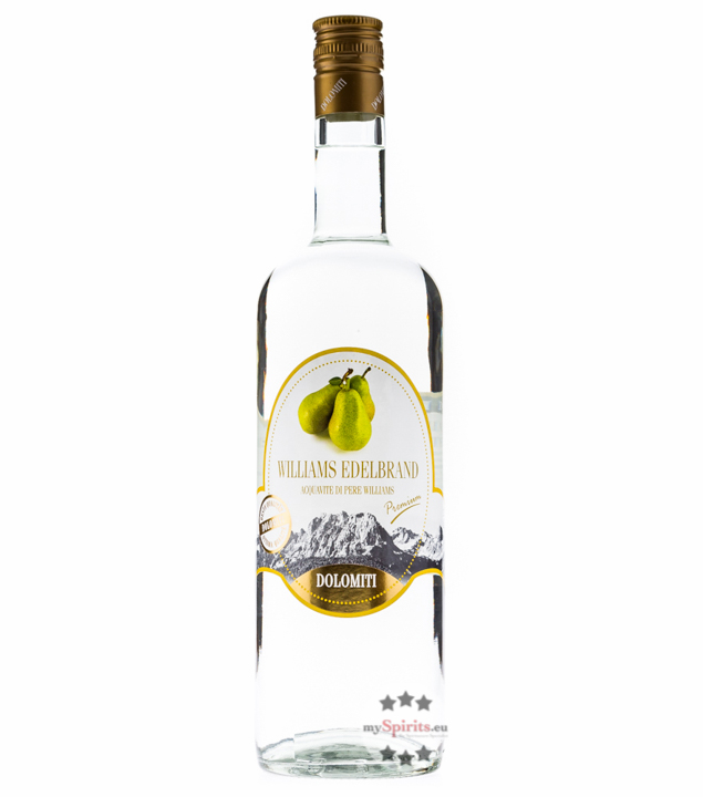 Dolomiti Williams-Birnen Edelbrand (40 % Vol., 1,0 Liter) von Dolomiti Alpenfeinkost